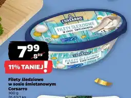Netto Filety śledziowe w sosie śmietanowym Corsarro oferta