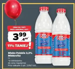 Netto Mleko Polskie 3,2% Mlekovita oferta