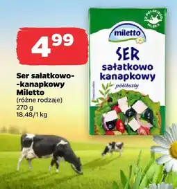 Netto Ser sałatkowo-kanapkowy Miletto oferta
