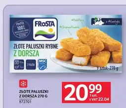 Selgros Paluszki rybne Frosta oferta