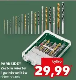 Kaufland Zestaw gwintowników Parkside oferta