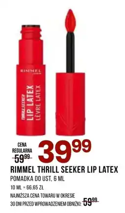 Drogerie Natura Pomadka do ust Rimmel oferta