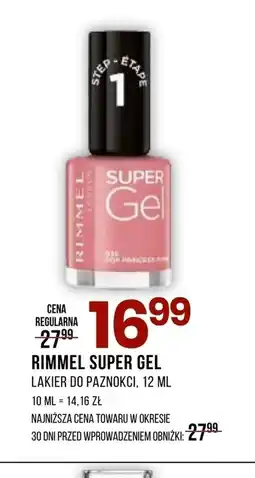 Drogerie Natura Lakier do paznokci Rimmel oferta