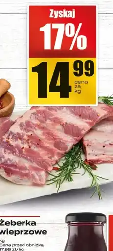 Supeco Żeberka wieprzowe 1kg Supeco oferta