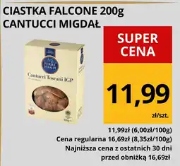 Supeco Ciastka Falcone 200g Cantucci Migdał oferta