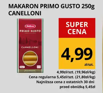 Makaron Primo Gusto 250g Cannelloni Melissa