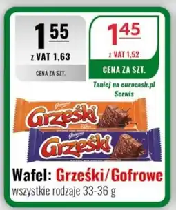 Eurocash Wafel: Grześki/Gofrowe oferta