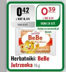 Eurocash Herbatniki: BeBe Jutrzenka oferta