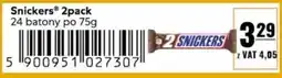 Eurocash Snickers 2pack oferta