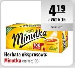 Eurocash Herbata ekspresowa: Minutka czarna oferta