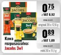 Eurocash Kawa rozpuszczalna: Jacobs 3w1 oferta