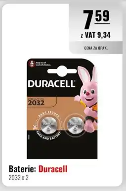 Eurocash Baterie: Duracell 2032 x 2 oferta