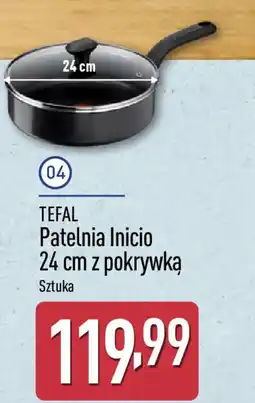ALDI TEFAL Patelnia Inicio 24 cm z pokrywką oferta