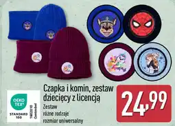 ALDI Czapka i komin, zestaw dziecięcy z licencją oferta