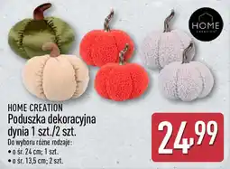ALDI HOME CREATION Poduszka dekoracyjna dynia oferta