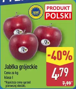 ALDI Jabłka grójeckie oferta