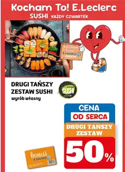 E.Leclerc Zestaw sushi Sushi E.leclerc oferta