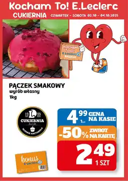 E.Leclerc Paczki Cukiernia E.leclerc oferta