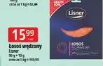 E.Leclerc Łosoś norweski wędzony plastrowany Lisner oferta