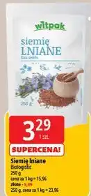 E.Leclerc Siemię lniane złote Witpak oferta