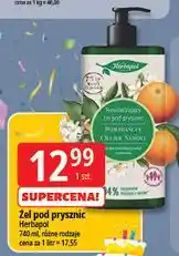 E.Leclerc Żel pod prysznic rewitalizujący pomarańcza i olejek neroli Herbapol oferta