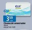 E.Leclerc Chusteczki uniwersalne dwuwarstwowe Eco+ oferta