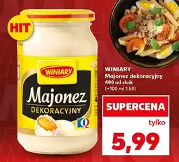 Kaufland Majonez dekoracyjny 400 ml Winiary oferta
