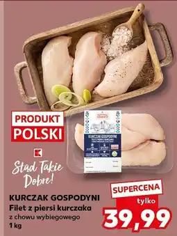 Kaufland Filet z piersi kurczaka z chowu wybiegowego 1 kg Kurczak Gospodyni oferta