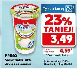 Kaufland Śmietanka Zott Primo 30% 200g oferta