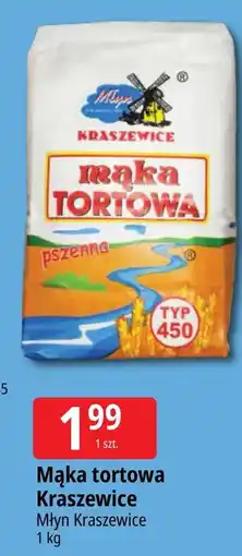E.Leclerc Mąka tortowa pszenna typ 450 Młyn Kraszewice oferta