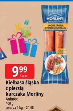 E.Leclerc Kiełbasa morlińska z piersią kurczaka Morliny oferta