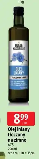 E.Leclerc Olej lniany Oleje Kaszubskie oferta