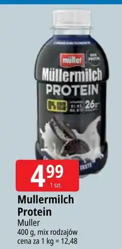 E.Leclerc Napój mleczny ciasteczkowy Mullermilch Protein oferta
