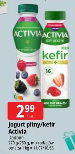 E.Leclerc Jogurt owoce leśne Danone Activia oferta