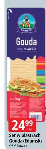 E.Leclerc Ser gouda plastry Łowicz 1906 oferta