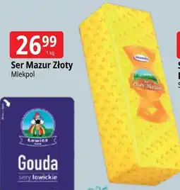 E.Leclerc Ser złoty mazur Mlekpol oferta