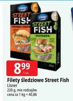 E.Leclerc Filety sledziowe mango-chutney Lisner Street Food oferta
