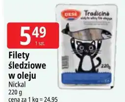 E.Leclerc Filety śledziowe litewskie w oleju Dese oferta