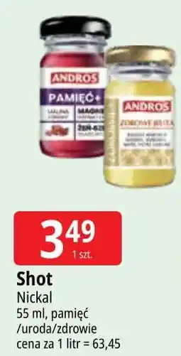 E.Leclerc Shot zdrowie Andros oferta