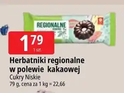 E.Leclerc Herbatniki regionalne w polewie kakaowej Cukry Nyskie oferta