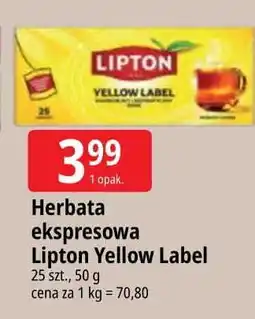 E.Leclerc Herbata Lipton Yellow Label Tea oferta