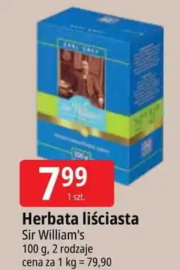 E.Leclerc Herbata earl grey Sir William's Tea oferta