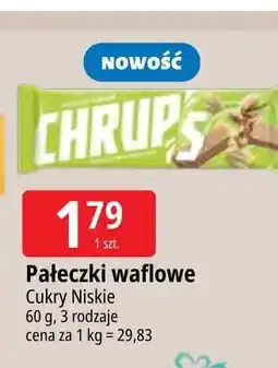 E.Leclerc Pałeczki waflowe pistacjowe Chrups oferta