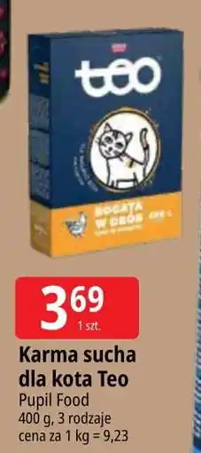E.Leclerc Sucha karma dla kota z drobiem Teo oferta