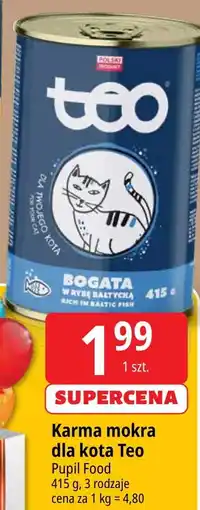 E.Leclerc Karma dla kota z rybą Teo oferta