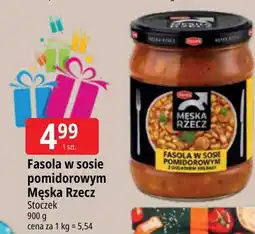 E.Leclerc Fasola w sosie pomidorowym Stoczek Męska Rzecz oferta