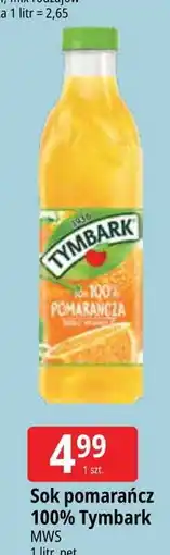 E.Leclerc Sok pomarańczowy Tymbark oferta