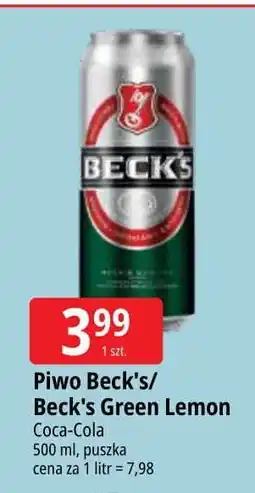 E.Leclerc Piwo Beck's Green Lemon oferta