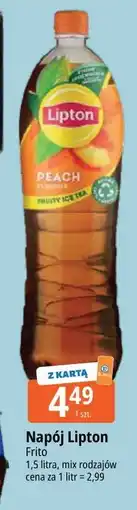 E.Leclerc Napój peach Lipton Ice Tea oferta