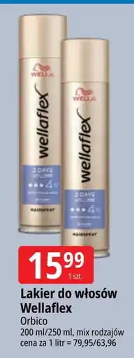 E.Leclerc Lakier do włosów 2 days volume Wellaflex oferta